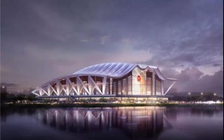 武汉科技大学恒大楼 武汉科技大学恒大学生文体中心封顶，预计2023年6月竣工