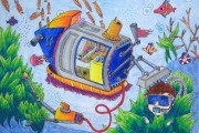 有未来科技感的画 科技画参赛获奖作品素材