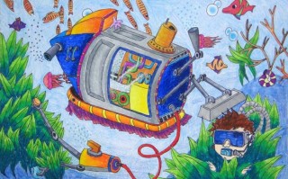 有未来科技感的画 科技画参赛获奖作品素材